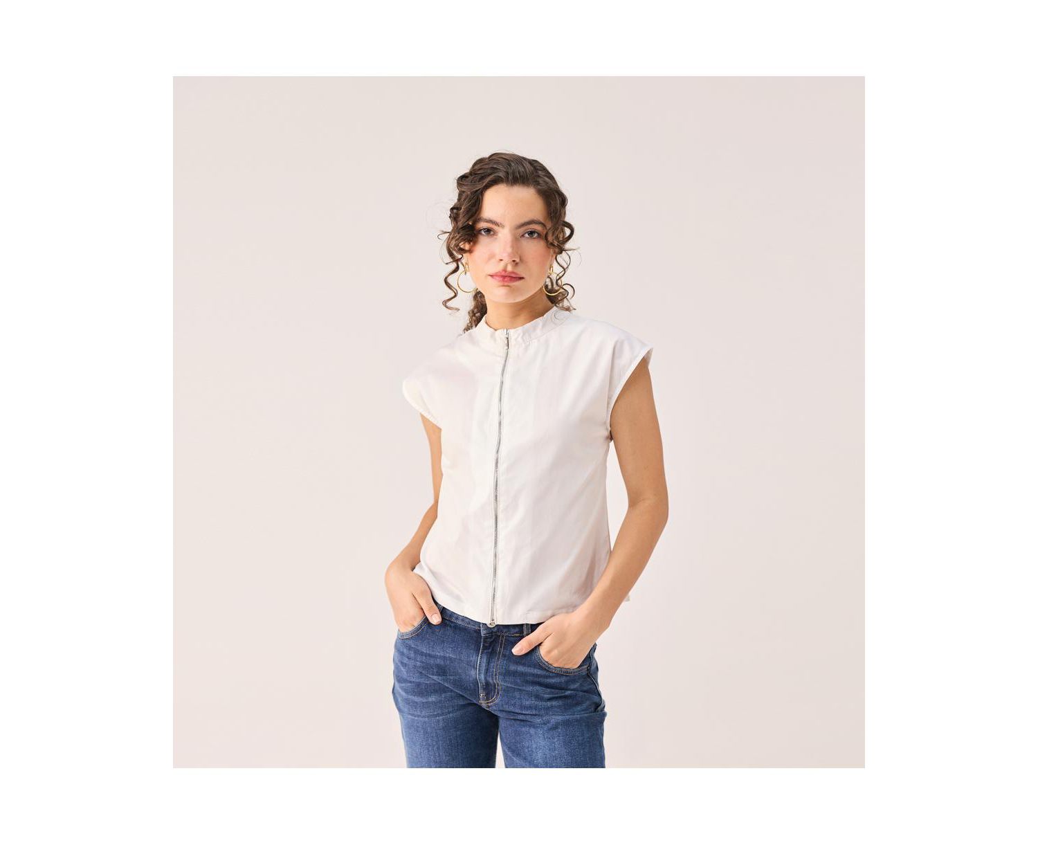 Women's Front Zip Top