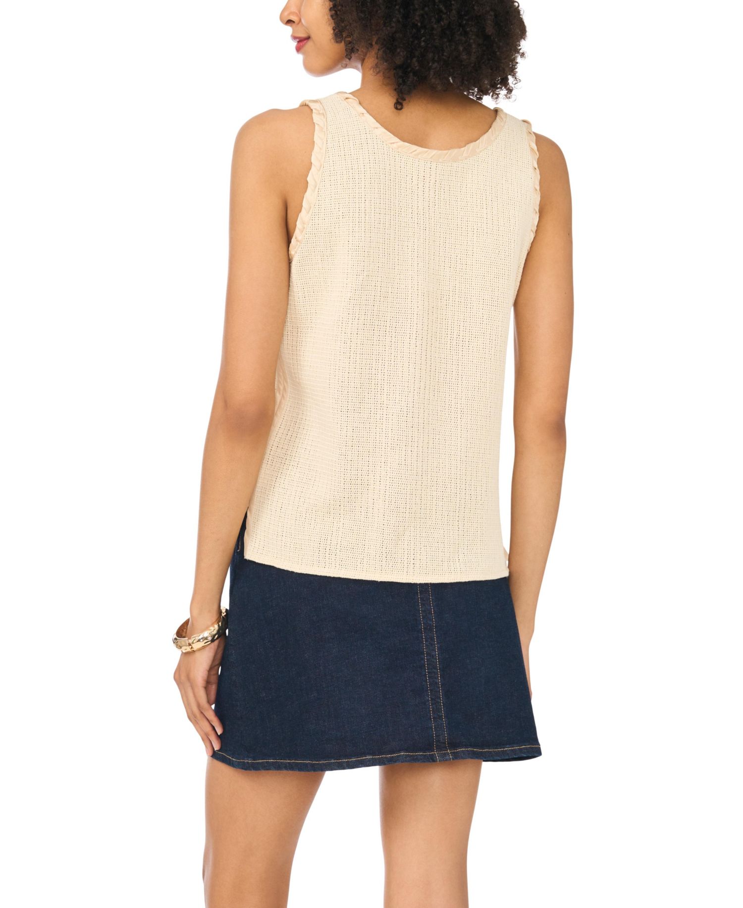 Women's Cotton Scoop Neck Tank Top