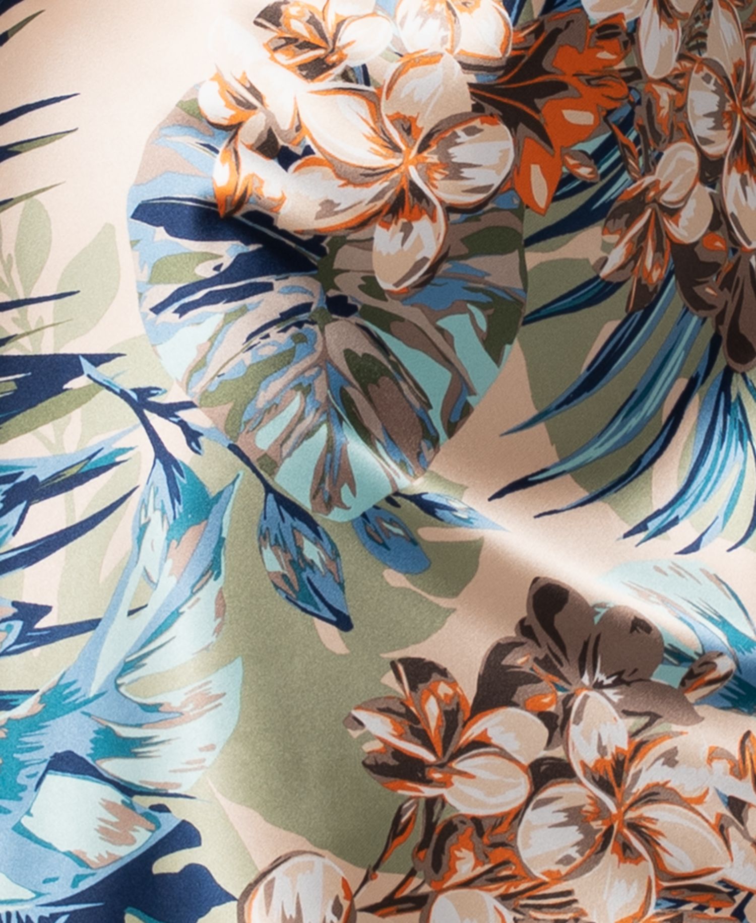 Women's Floral Satin Chemise