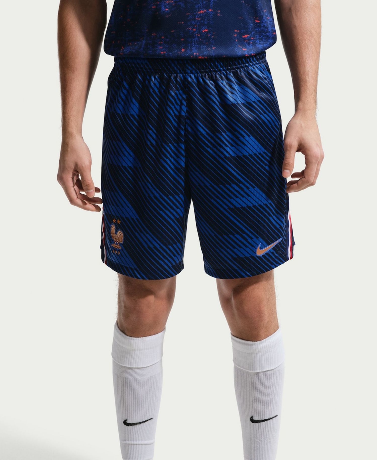 Men's Blue France National Team 2026 Home Stadium Replica Shorts