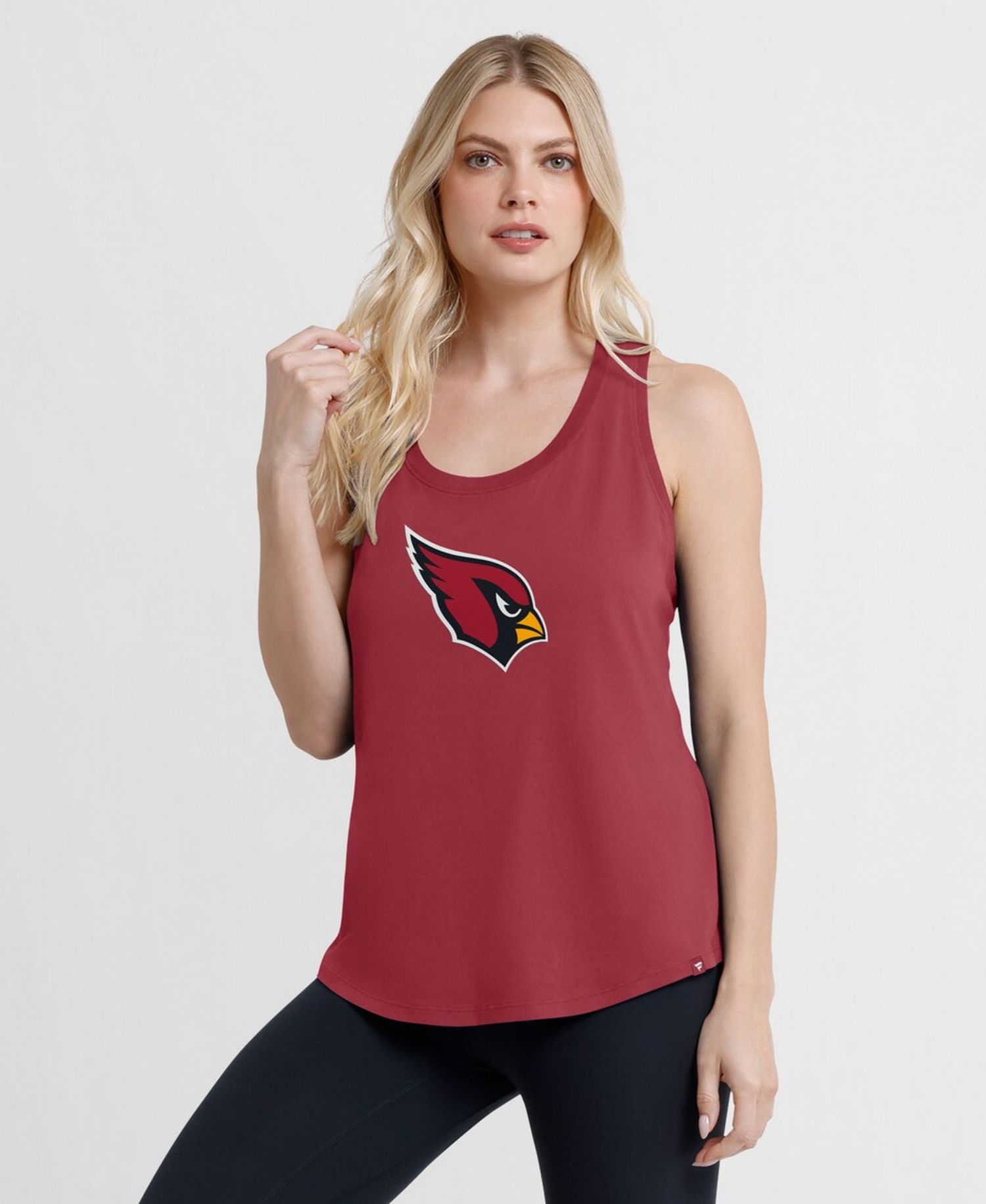 Women's Cardinal Arizona Cardinals Iron Fan Tank Top