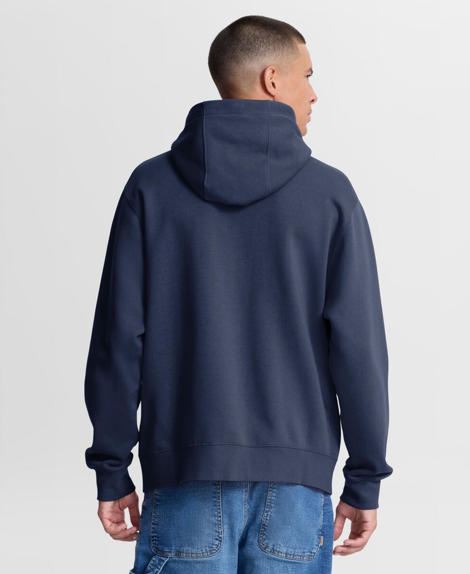 Men's Navy Milwaukee Brewers Primetime Lockup Full-Zip Hoodie
