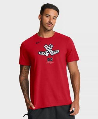 Men's Red Chicago White Sox City Connect Large Logo T-Shirt