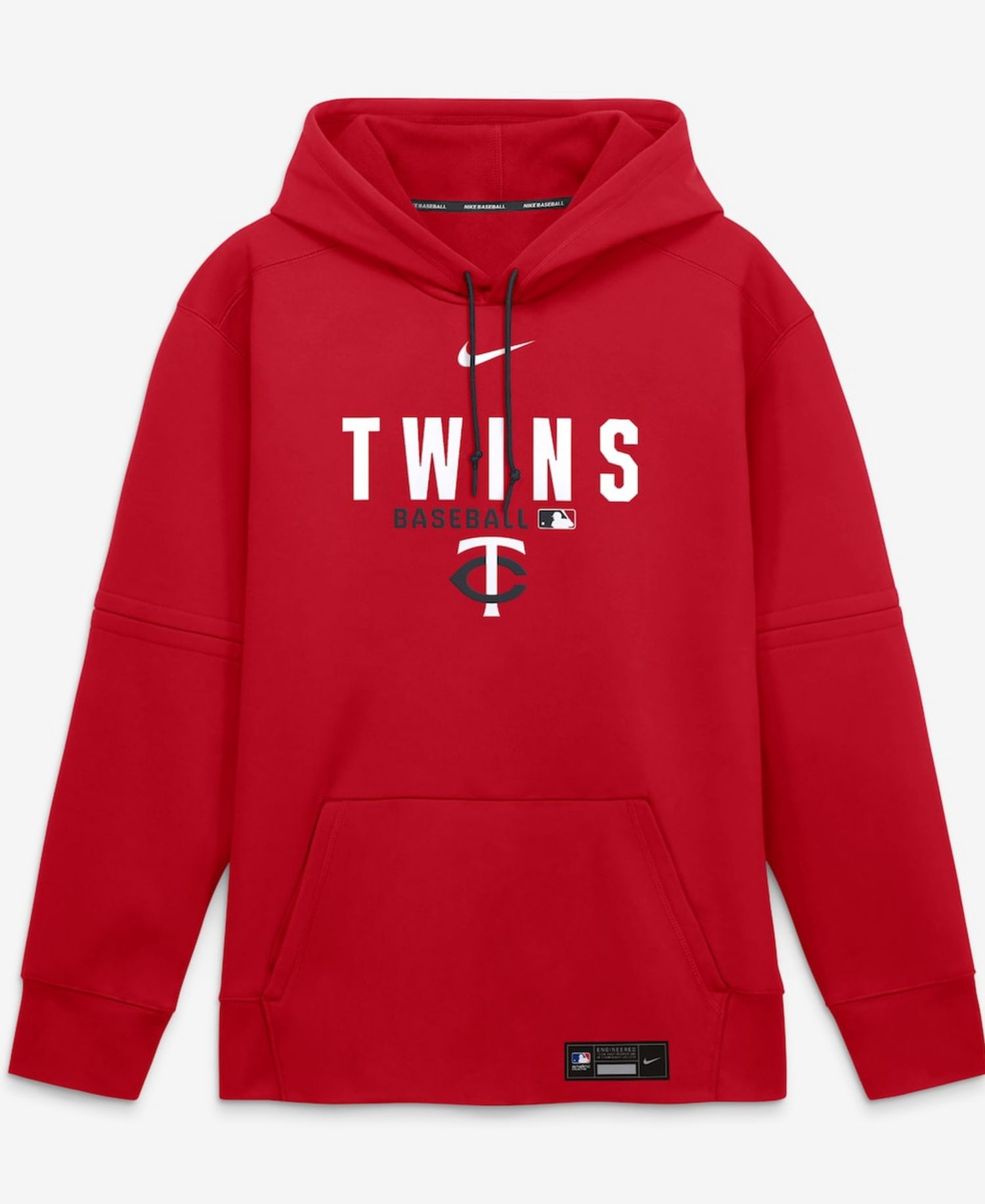 Men's Red Minnesota Twins Authentic Collection Therma-FIT Hoodie