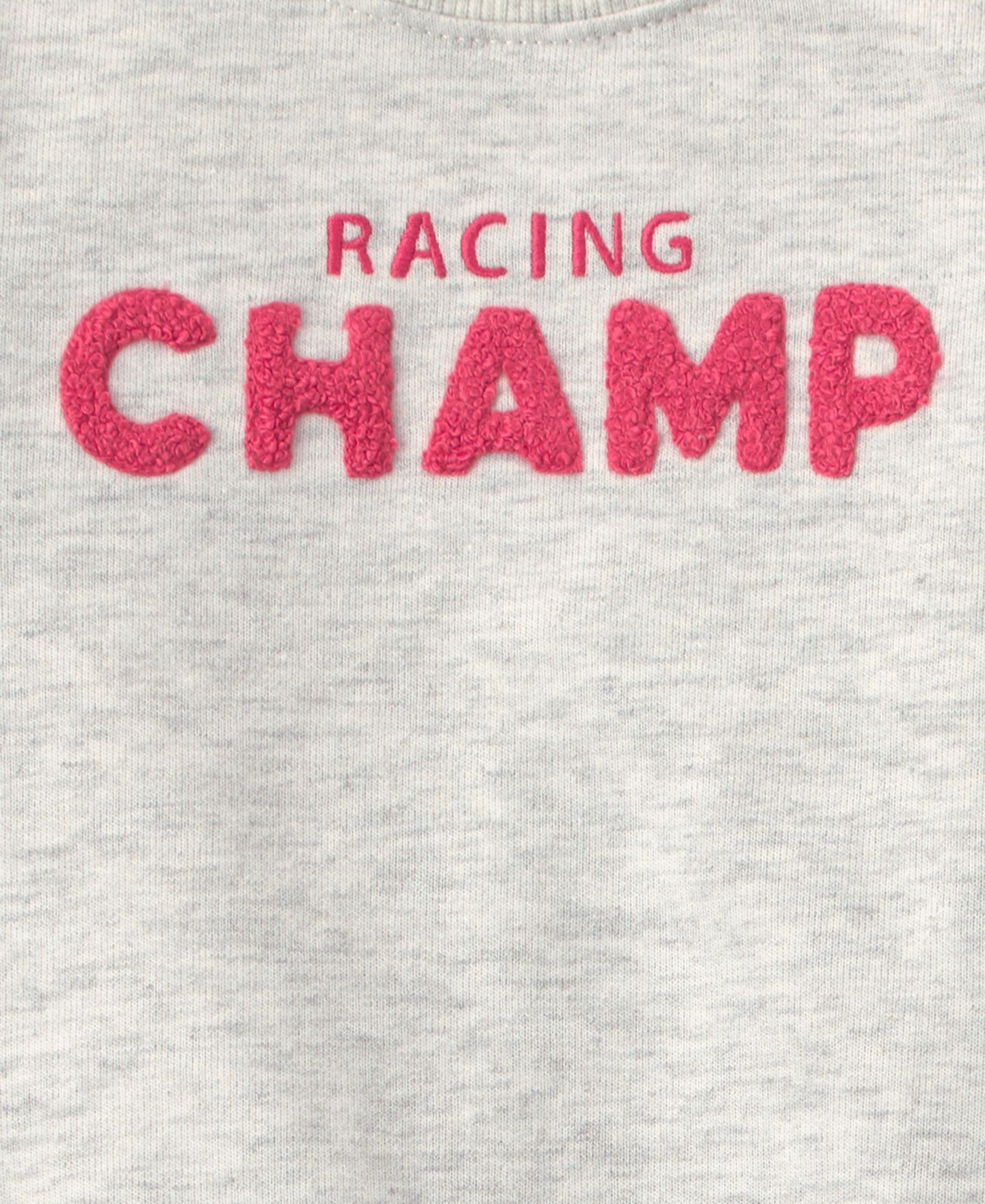 Комплекты Carter's Race Car French Terry Layering Long-Sleeve Sweatshirt, Bodysuit and Pant, 3-Piece Set для мальчиков-малышей, цвет: Серый / Бежевый — фото 2