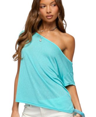 Women's Amora Off Shoulder Sheer Top