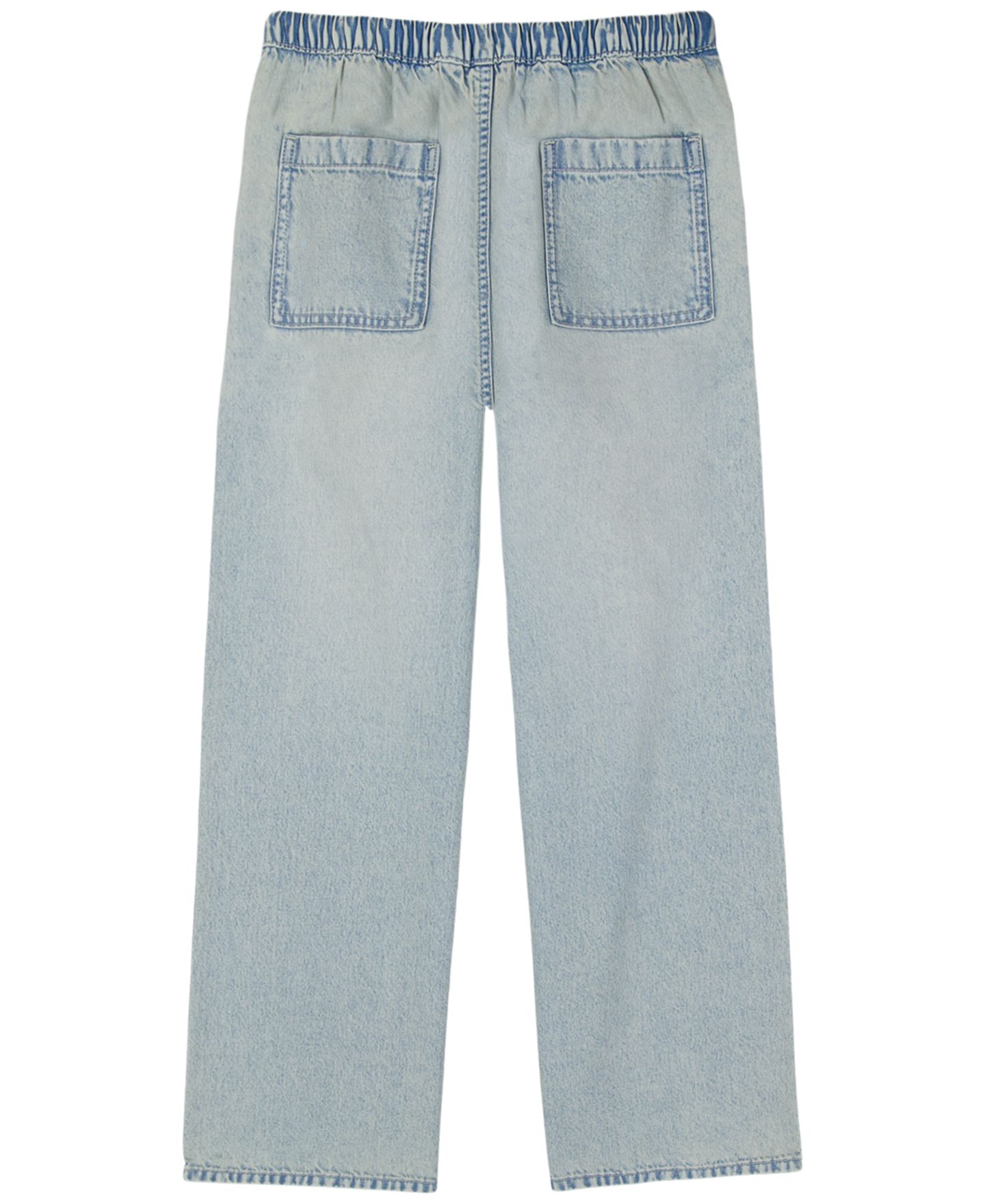 Джинсы Calvin Klein Wide-Leg Denim для девочек, цвет: Варёный, вариант 1 — фото 2