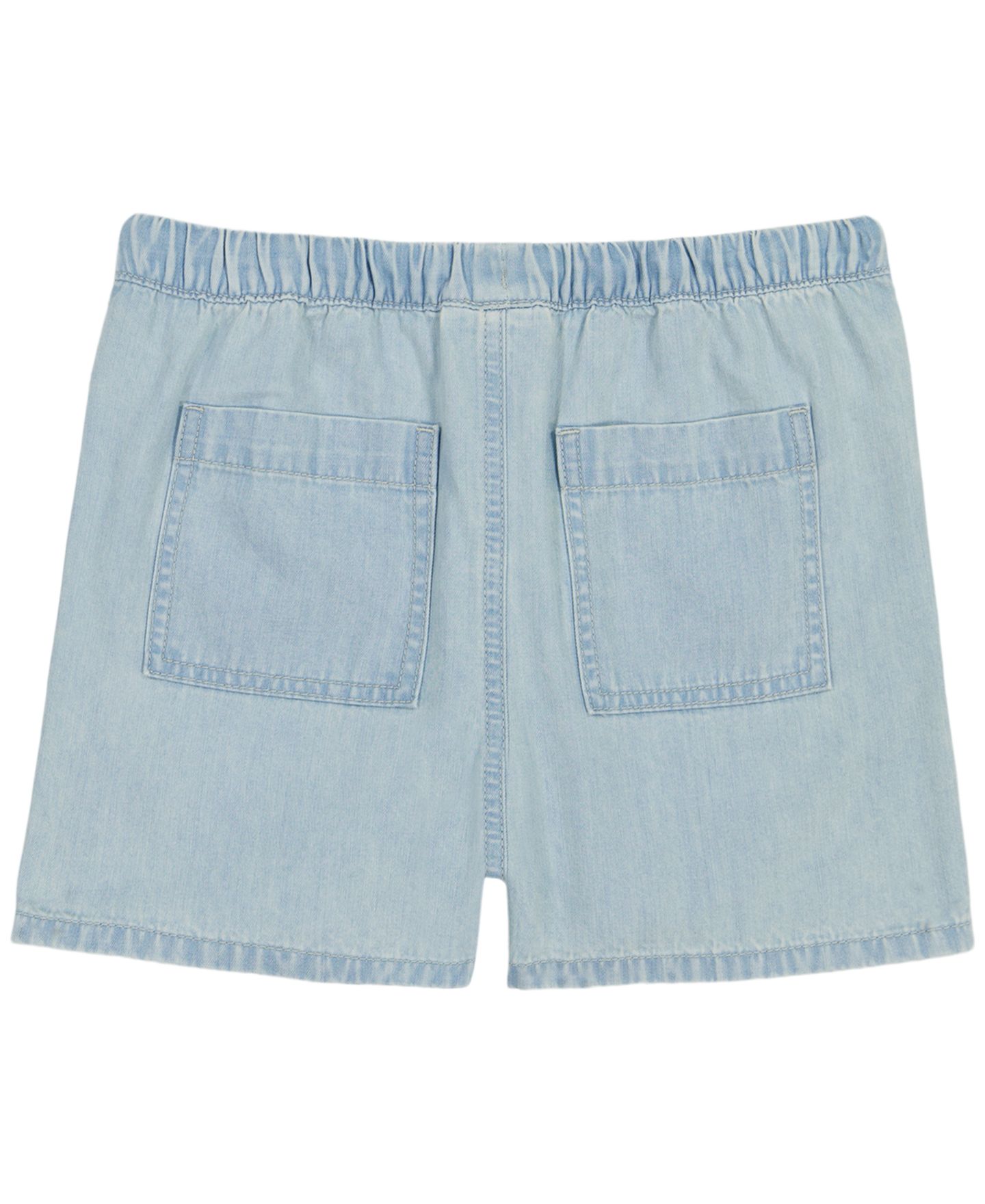 Юбки Calvin Klein Denim Skorts для девочек, цвет: Варёный — фото 2