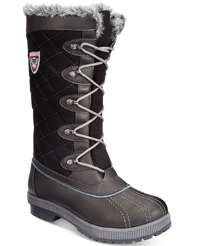 Sporto Camille Waterproof Boots - Macy's