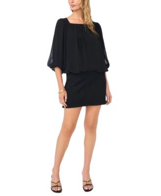 dresses tops for women Dokotoo Casual Summer Cute Loose Fitting Long Short Sleeve Tee Shirt Short Tunic Dress Mini Shift Tshirt Jersey Dresses Plus Size Black Dress S at Amazon Women's Clothing The lightweight cotton Women's Dressy Tops | Macy's