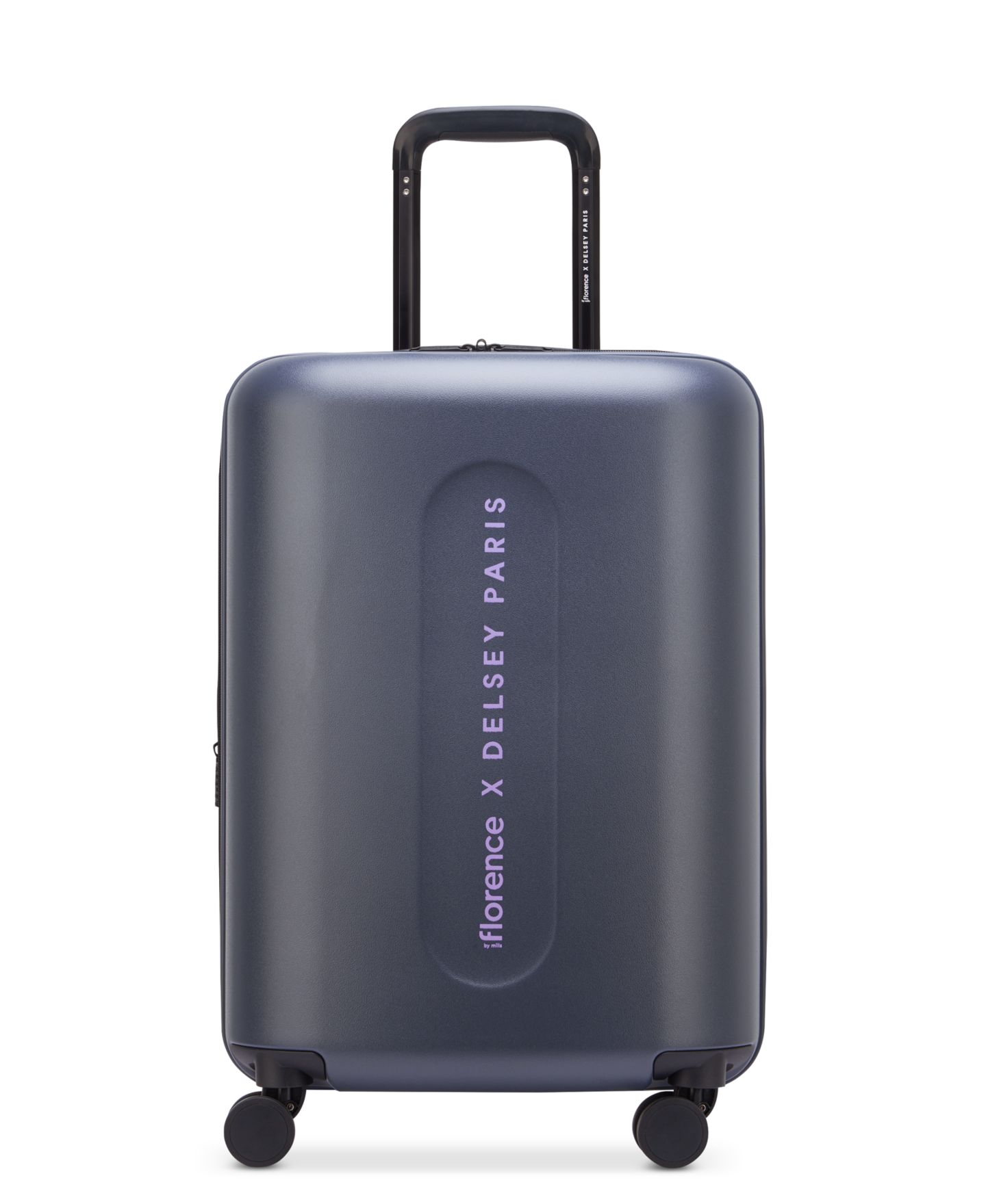Чемодан florence by mills x Delsey Paris Catch Flights Carry-on Spinner, цвет: Антрацитовый — фото 1