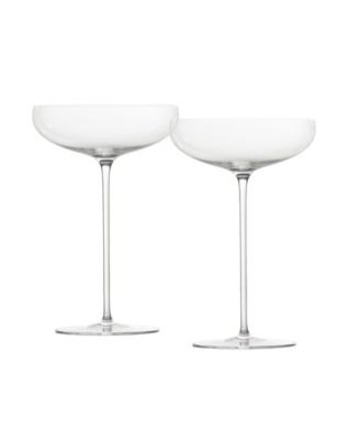 Ciero Coupe Martini Glasses, Set of 2