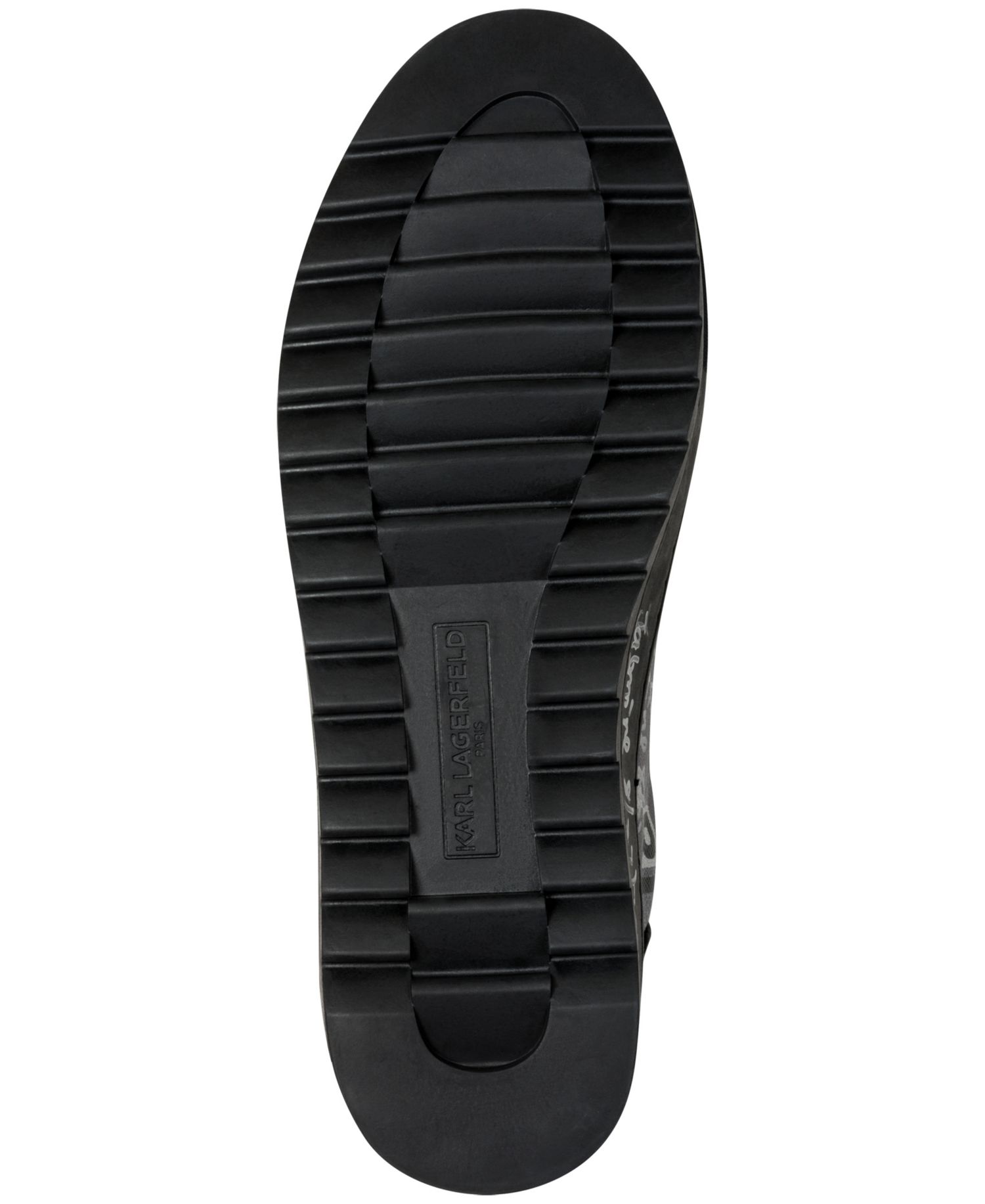 Karl Lagerfeld Men's Michel Logo Lace-Up Sneakers