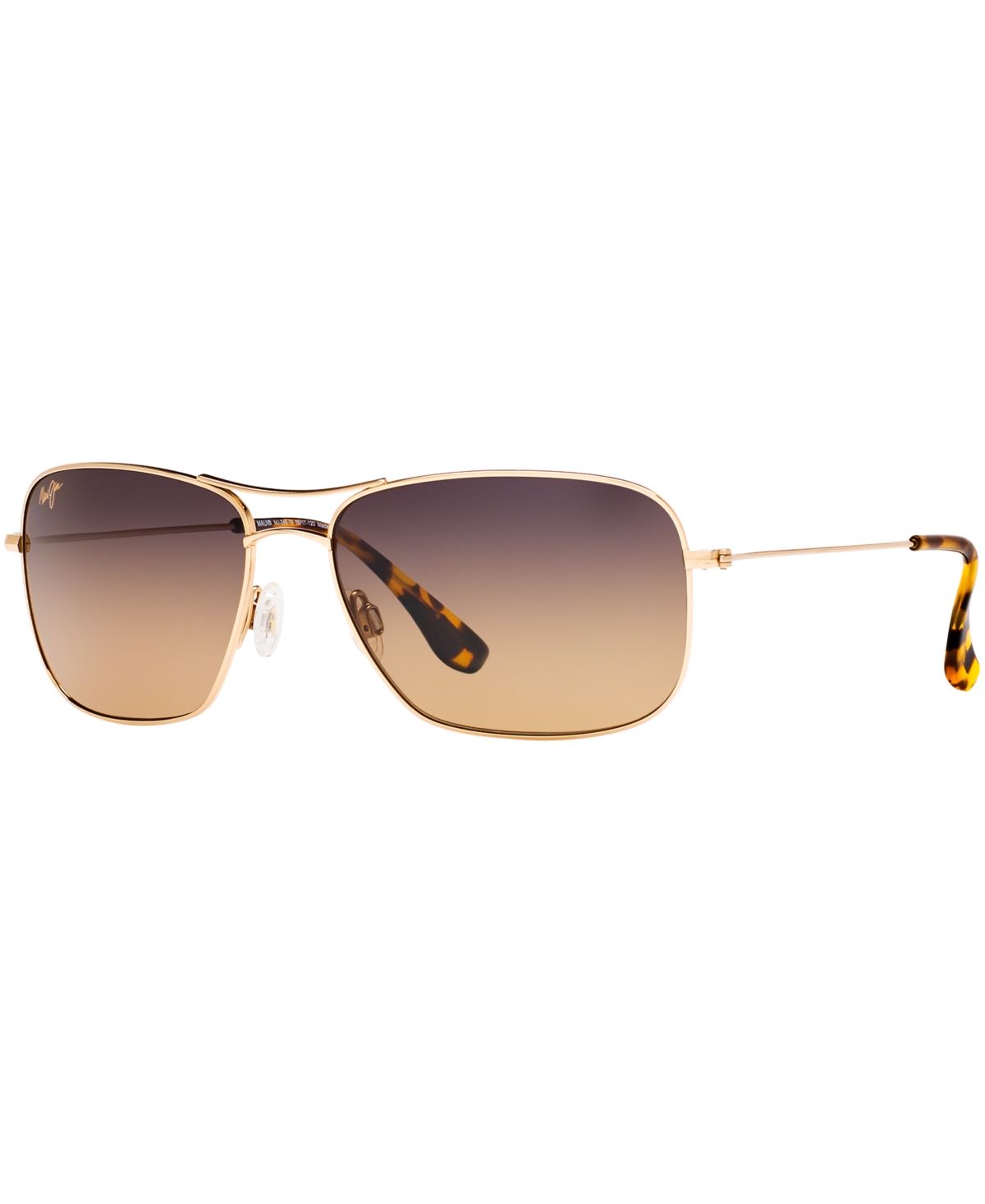 Maui Jim Wiki Wiki Polarized Sunglasses , 246 In Gold,brown