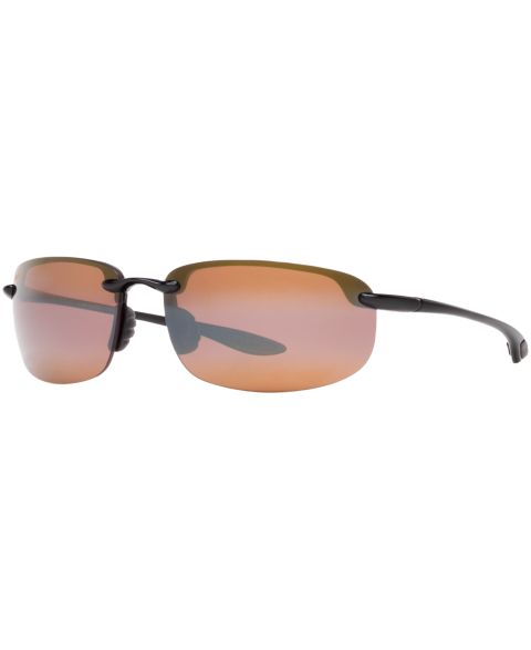 Женские солнцезащитные очки Maui Jim Hookipa Polarized Sunglasses, 407, цвет: Чёрный / Коричневый