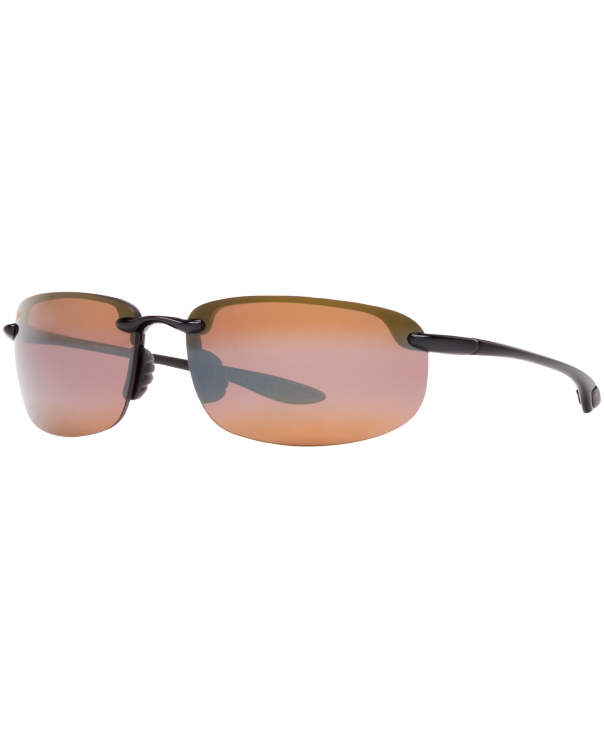 Maui Jim Hookipa Polarized Sunglasses , 407 In Black,brown