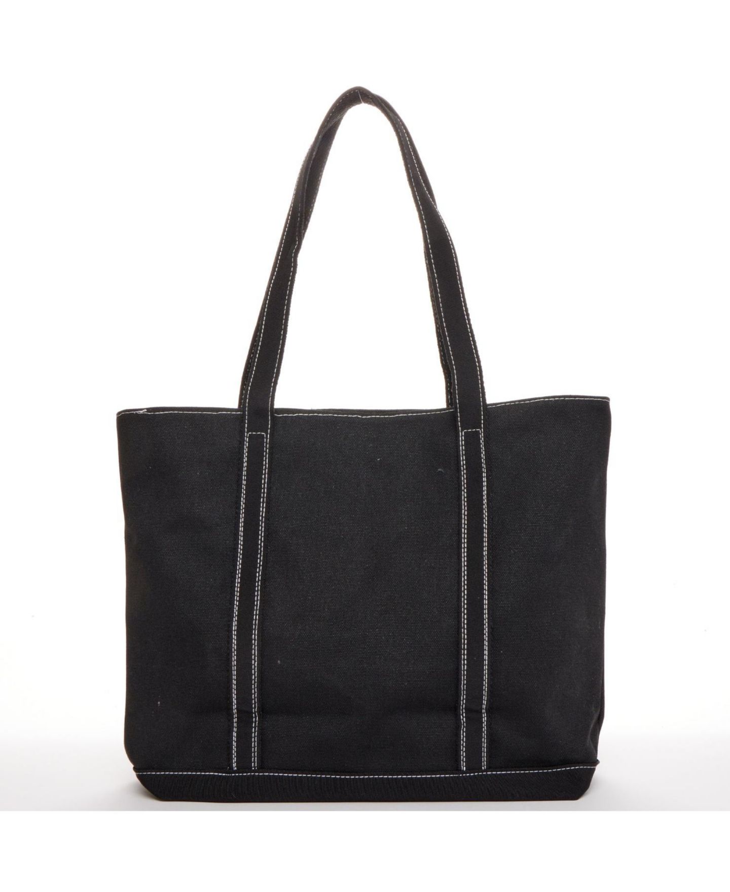 Женская сумка SUSU Canvas Laptop Commuter Work Everyday Shoulder Purse, цвет: Чёрный — фото 5