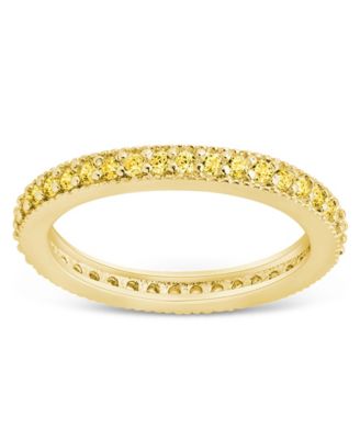 2.5mm Thin Cubic Zirconia Band Ring