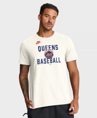 Men's Cream New York Mets Cooperstown Collection ‘70s Inspired T-Shirt