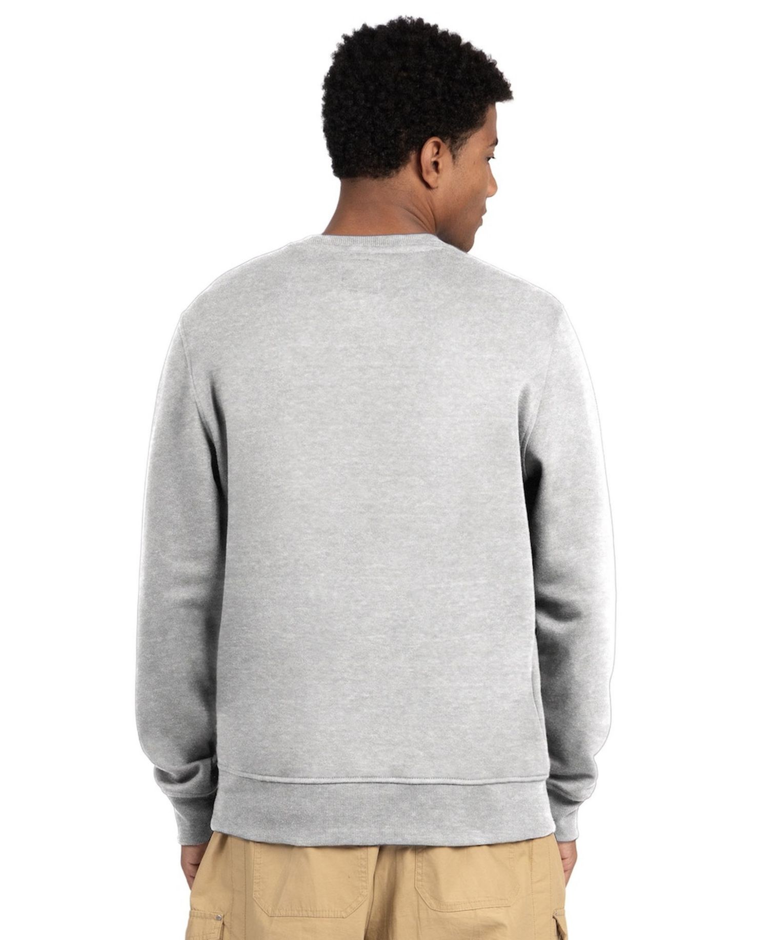 Men's Ash Los Angeles Rams Port Co Sweatshirt