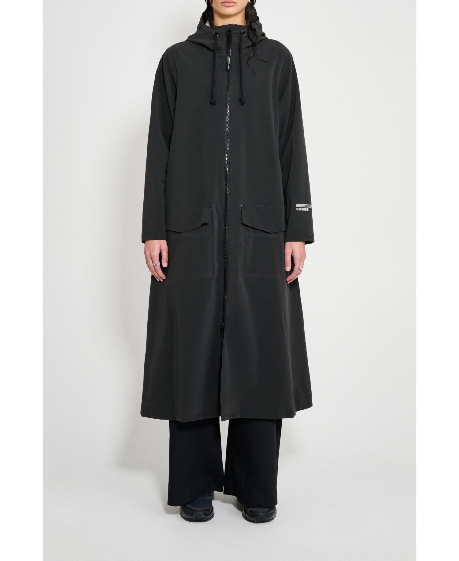 Women's Mosebacke Long Patch Matte Raincoat