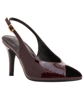 Women's Parade Slingback Peep Toe Pumps