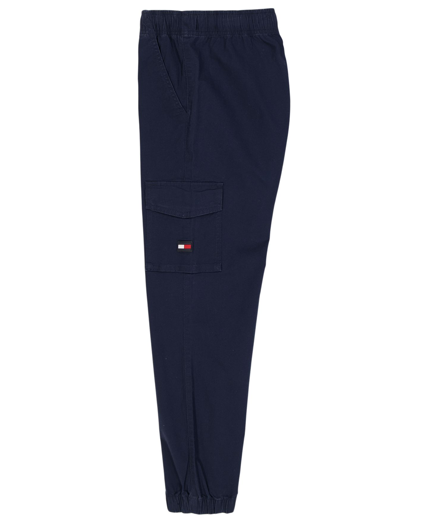 Брюки Tommy Hilfiger Logo Cargo Jogger для мальчиков, цвет: Тёмно-синий — фото 3