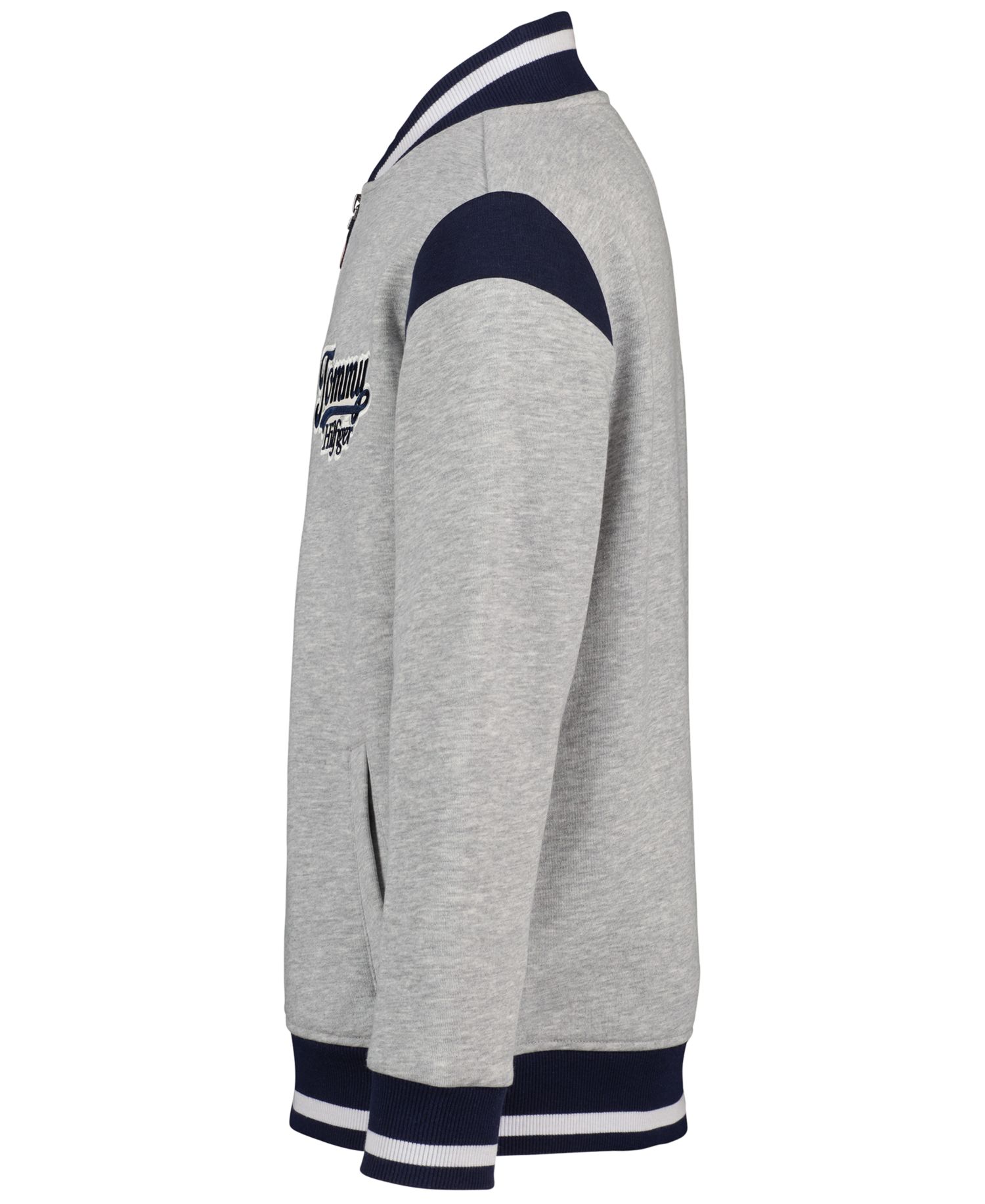Boys' 8-20 Zip-Up Logo Bomber Jacket