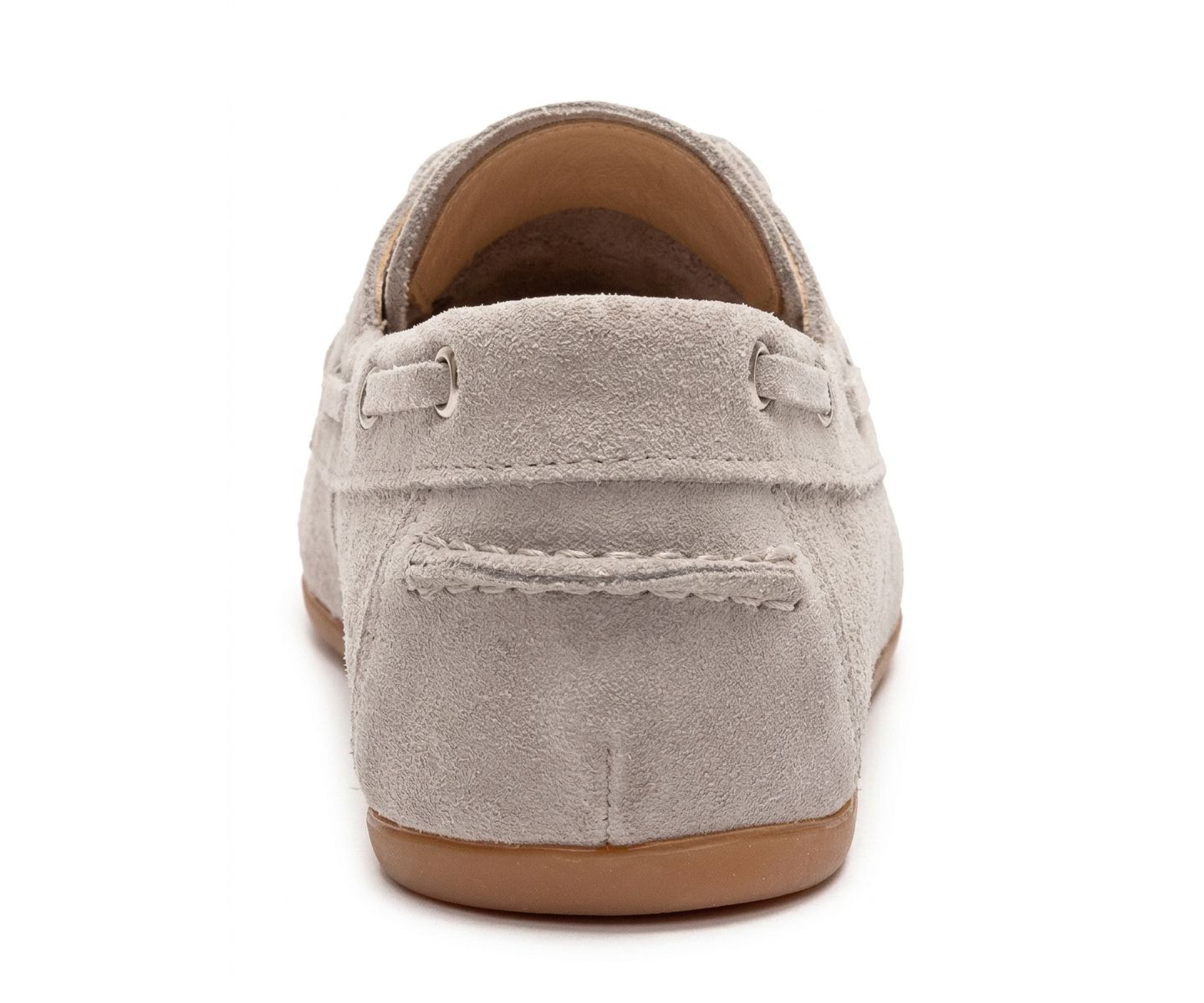 Женские туфли Forever & Always Shoes Cuesta Leather Lace Up Loafer, цвет: Бежевый замшевый — фото 3