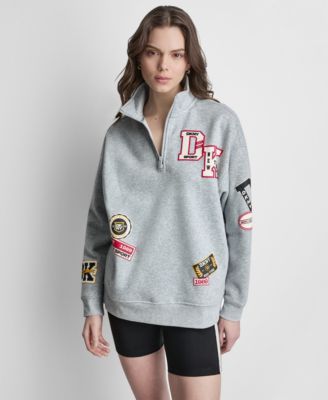 Women's Campus Patch Quarter-Zip Sweatshirt