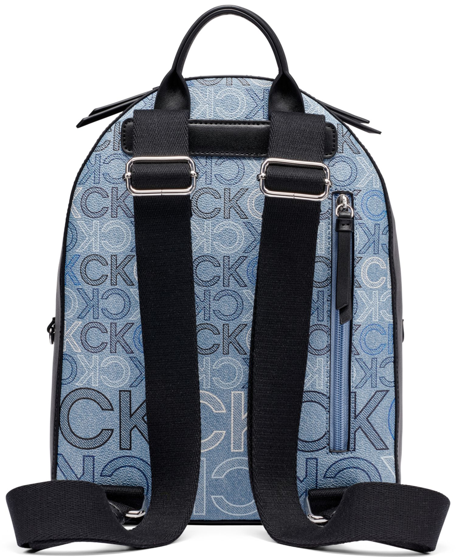 Kyren Denim Signature Backpack Messenger