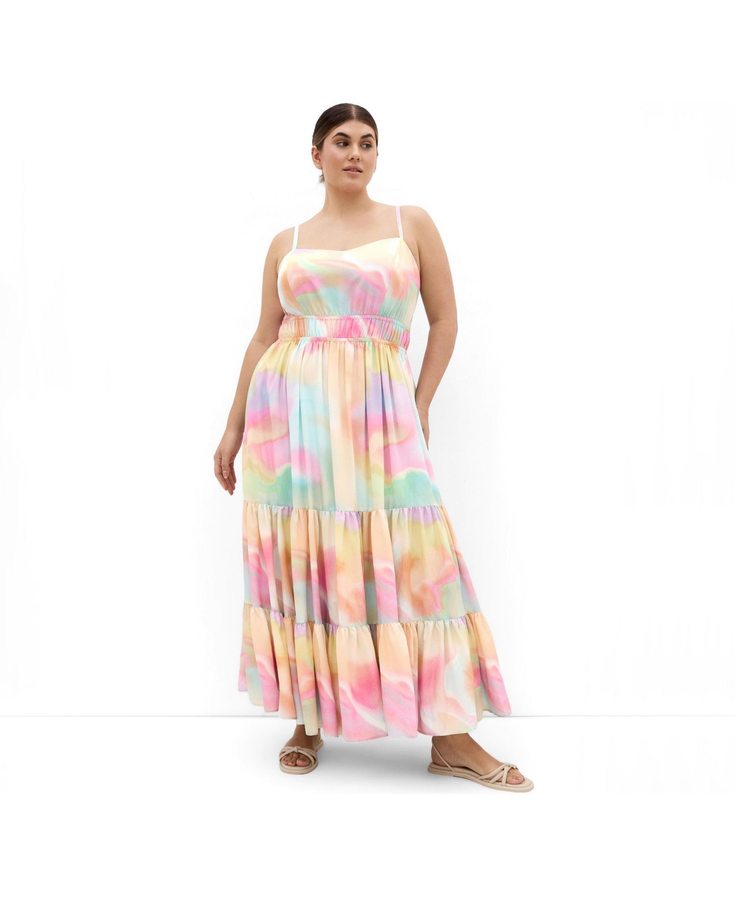 Women's Kalea Swirl Print Maxi Dress