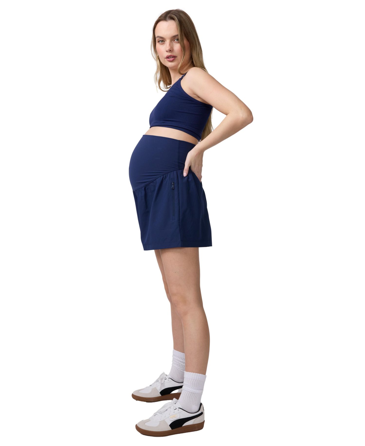 Maternity Ingrid + Isabel Athletic Woven Short