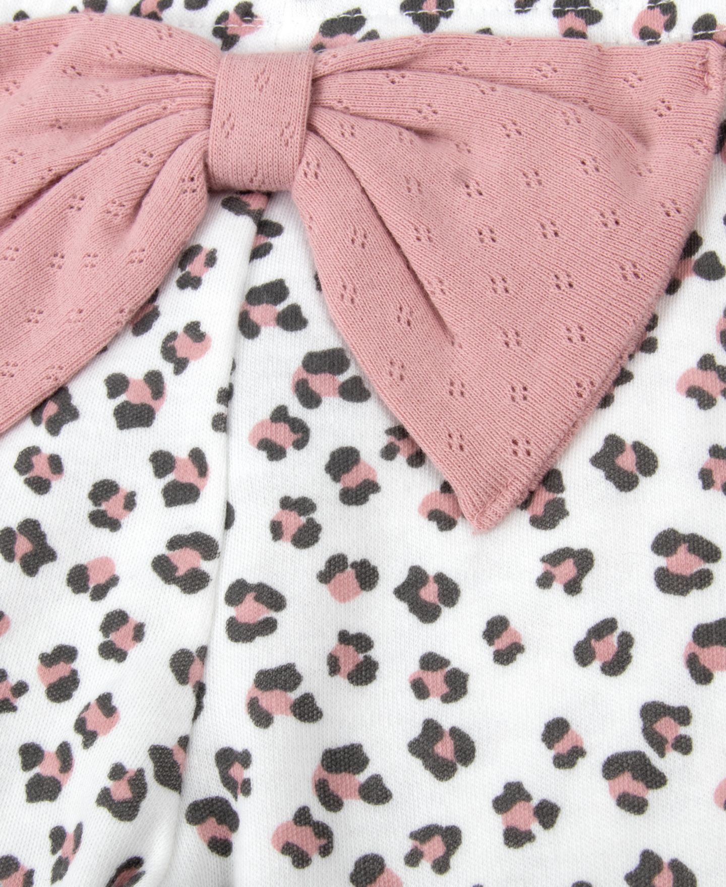 Комплекты Baby Essentials Long-Sleeve Bodysuit, Leggings, Socks and Headband, 4-Piece Set для девочек-малышей, цвет: Розовый / Белый — фото 4
