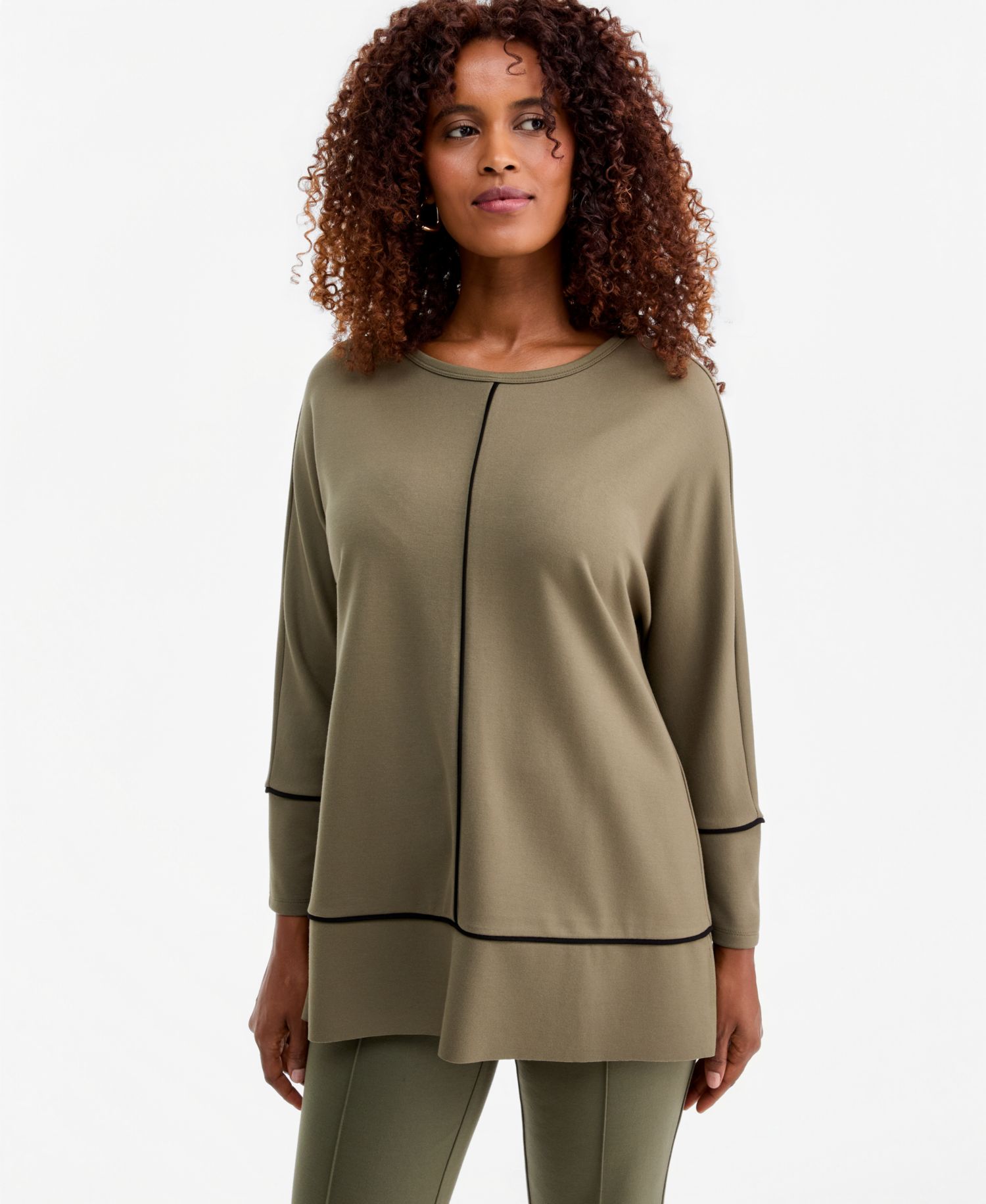 Women's Crewneck Tunic Top
