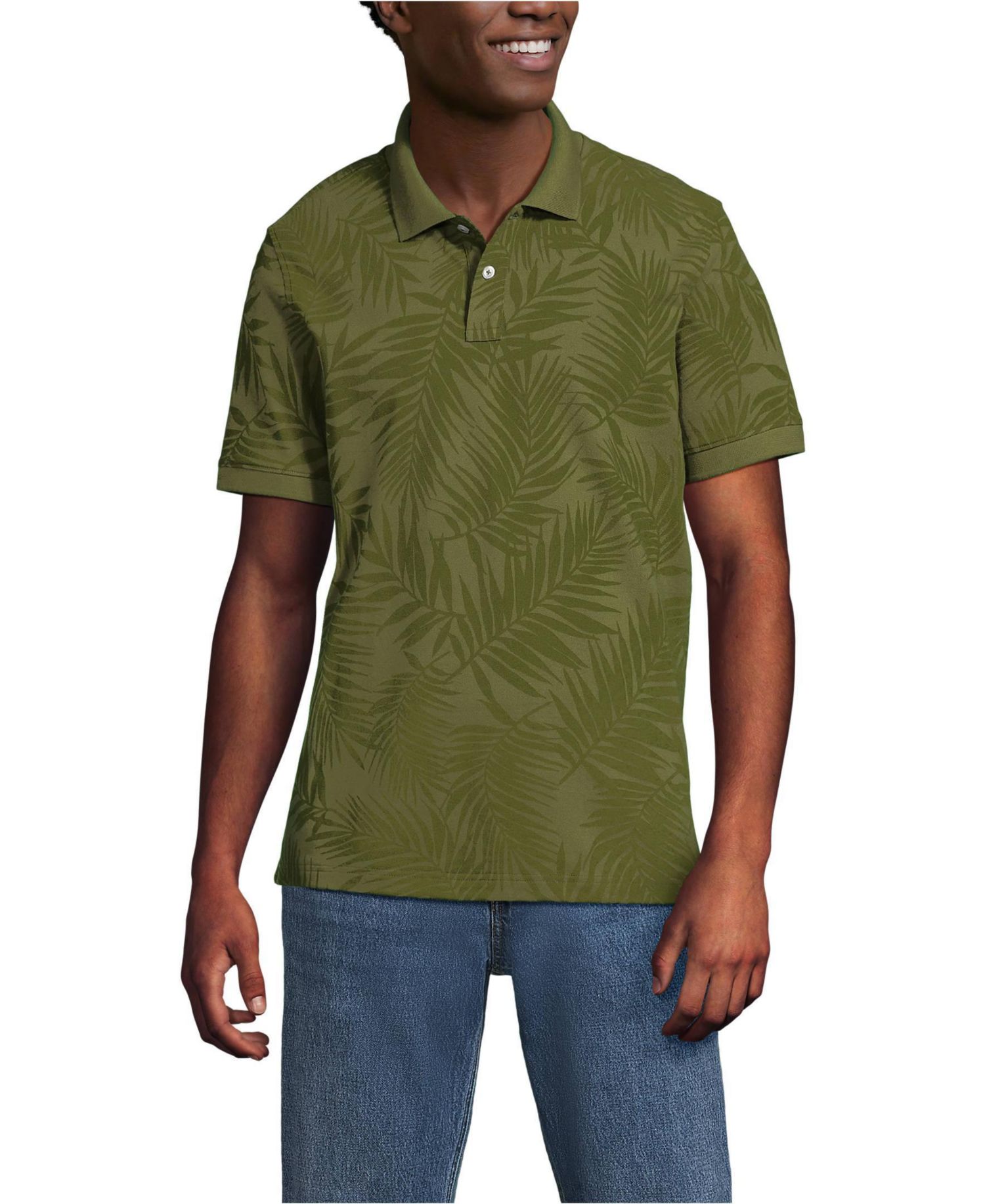 Men's Short Sleeve Comfort-First Mesh Polo Shirt
