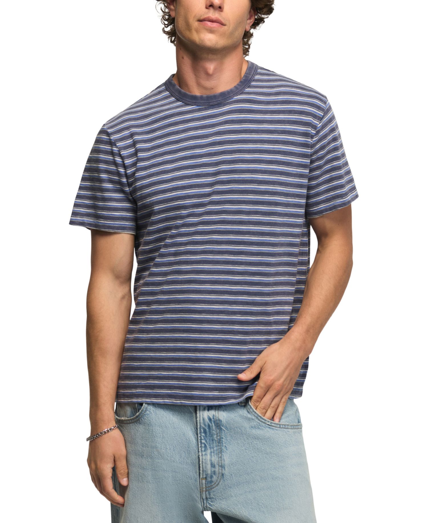 Men's Weekend Jersey Relaxed Crewneck T-Shirt