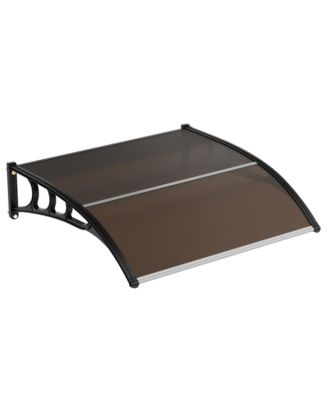 40inch x40inch  Window Awning Canopy Exterior, Polycarbonate Cover, for Door Entrance