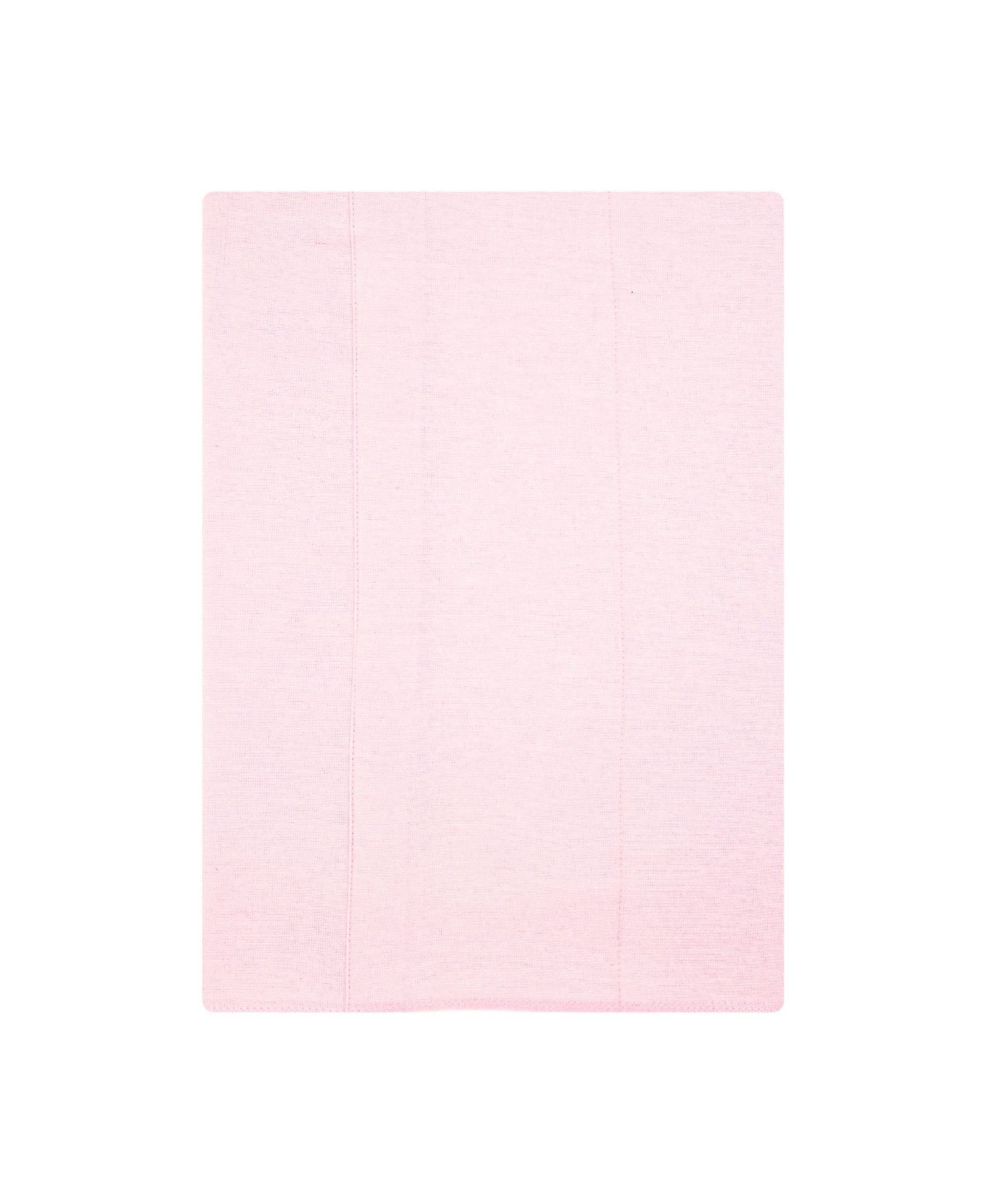Girl Cotton Poly Flannel Burp Cloths 4-Pack, Happy Strawberries
