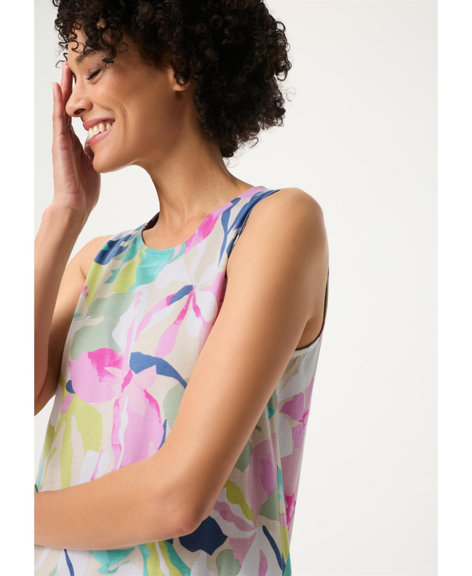 Women's Floral Sleeveless Dress