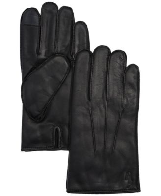 Men's Water-Repellent Leather Gloves 