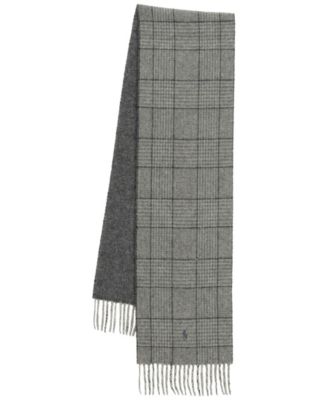Men's Wool Blend Double Face Scarf