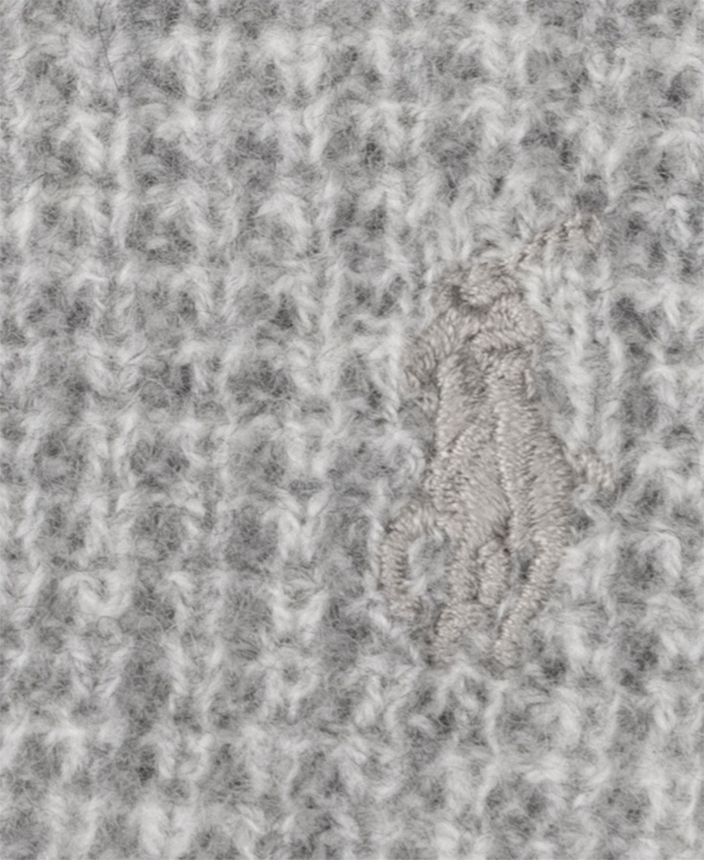 Мужская шапка Polo Ralph Lauren Spa Thermal Knit Beanie Hat, цвет: Меланжевый — фото 3