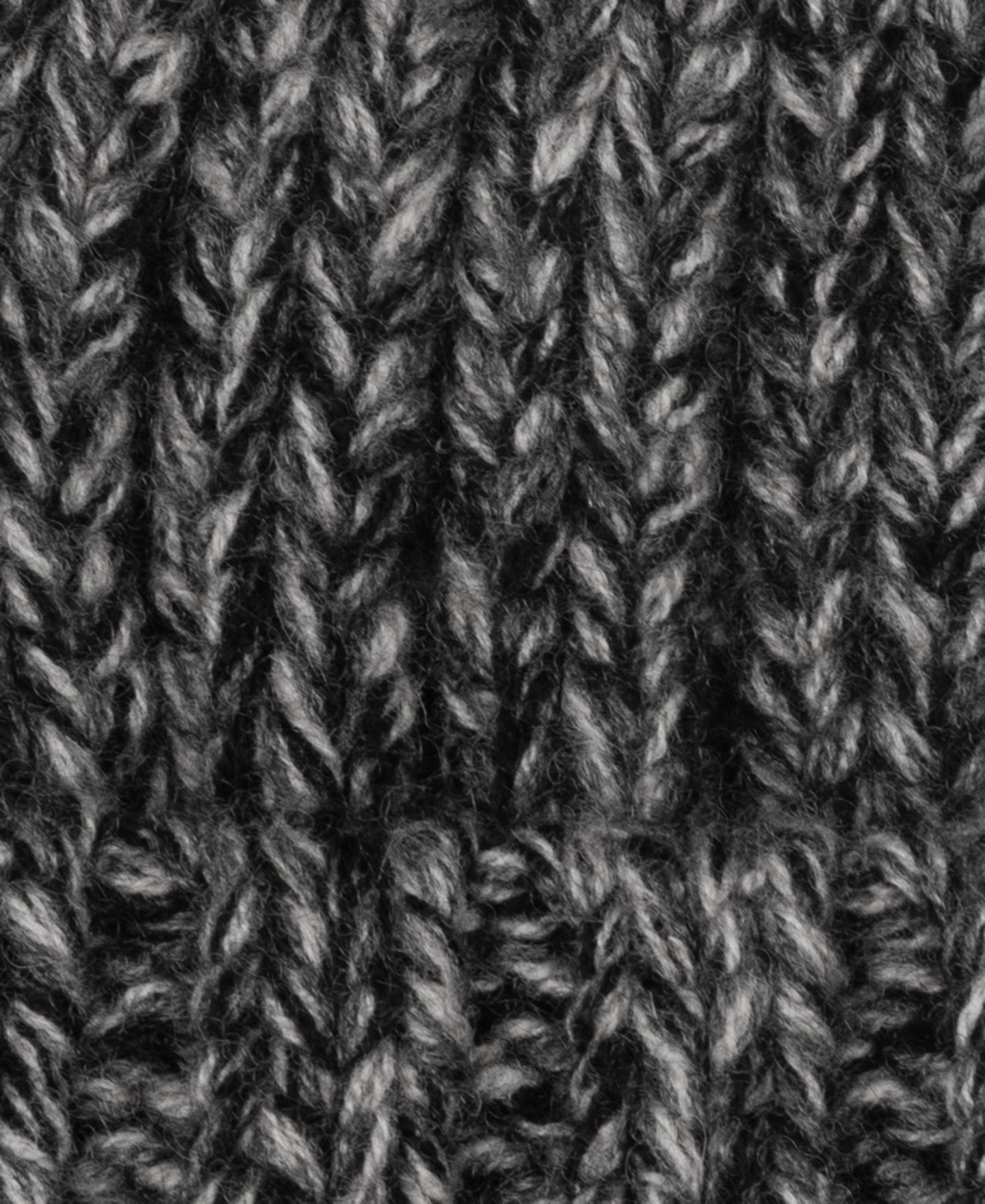 Мужская шапка Polo Ralph Lauren Chunky Beanie Hat, цвет: Чёрный / Кремовый — фото 3