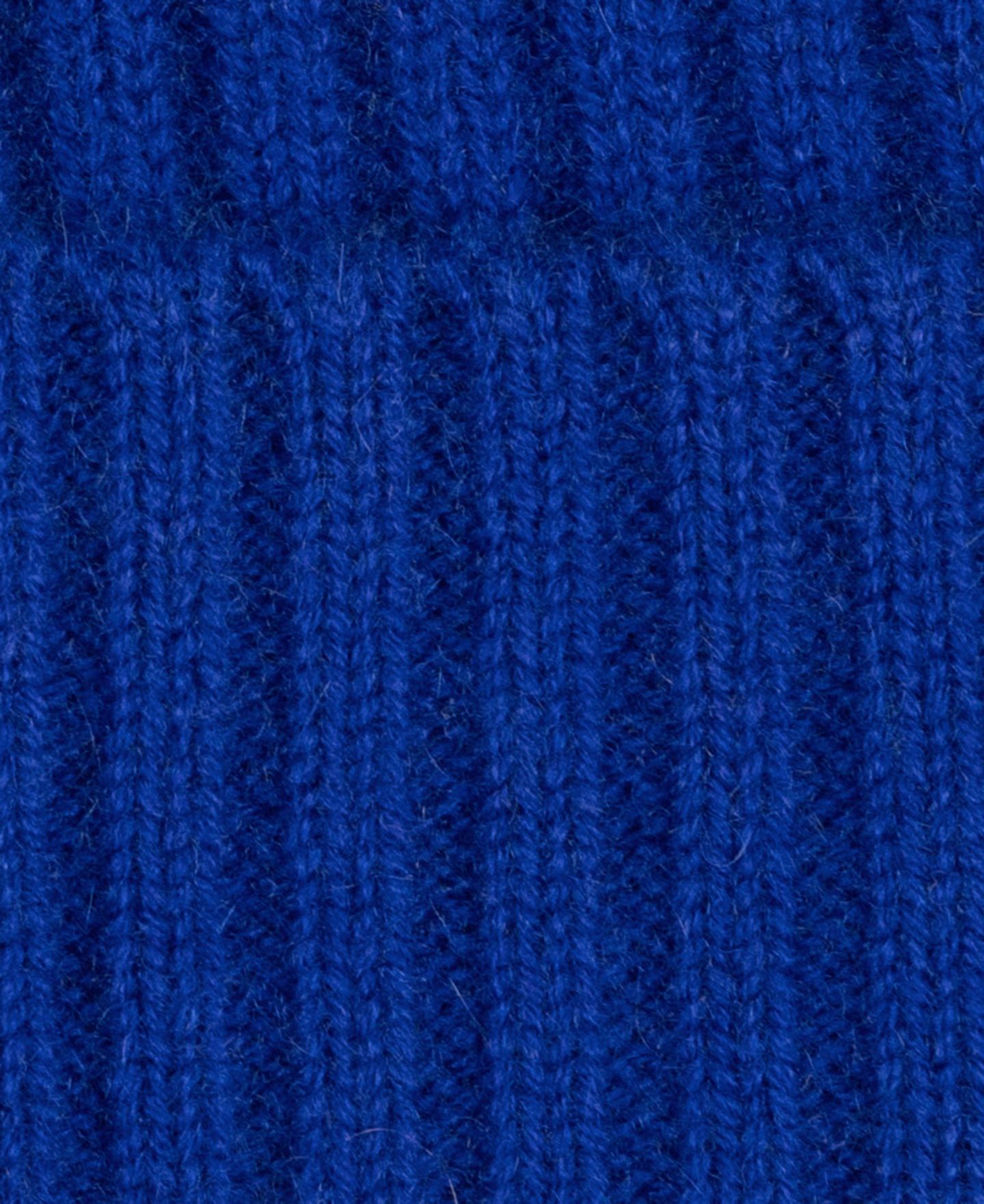 Мужская шапка Polo Ralph Lauren Cashmere Rib Beanie Hat, цвет: Королевский синий — фото 3
