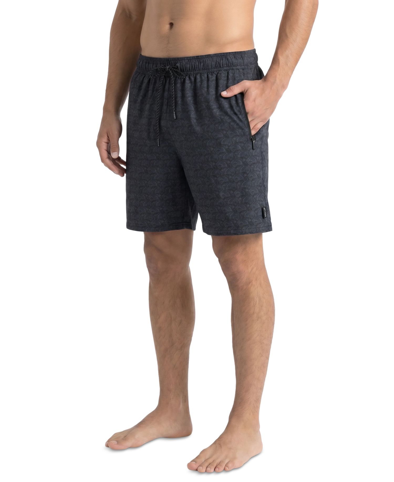 Men's Ocean Motion Printed 7.5" Volley Swimsuit