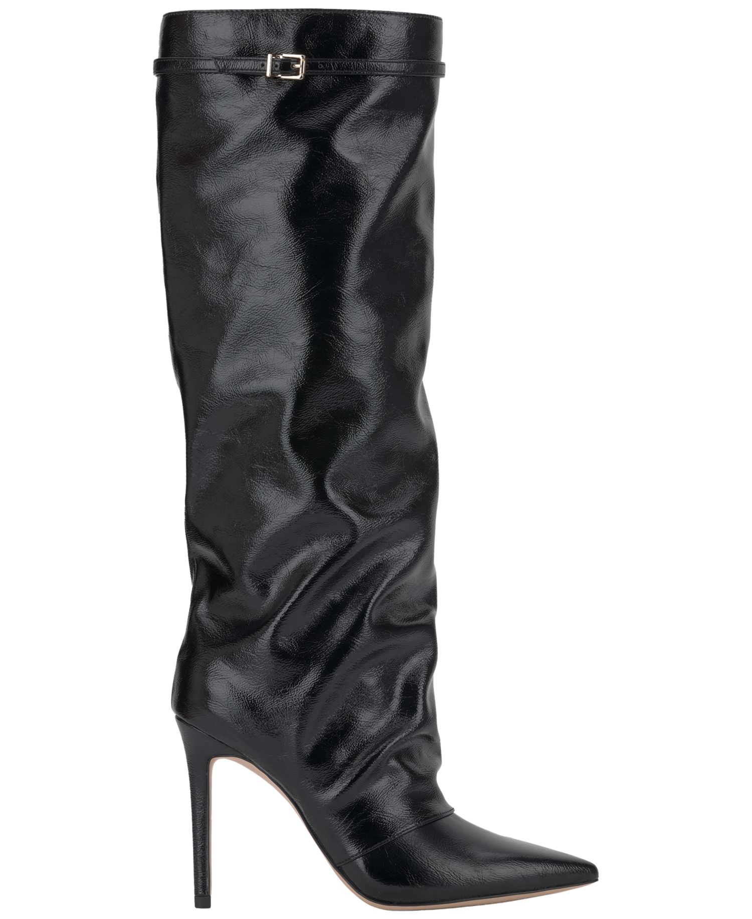 Women's Paeril Buckle Slouch Stiletto Boots, Regular & Wide Calf