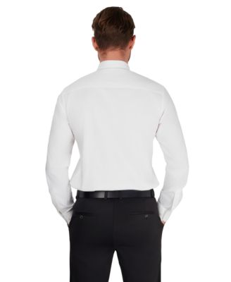 Men's White Slim Fit Dress Shirts | Macy's