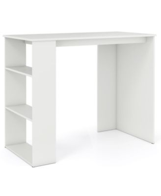 Computer Desk with Bookshelf for Small Space Home Office