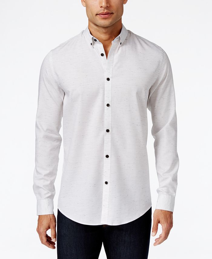 Alfani Men's Classic Fit Long-Sleeve Shirt, Created for Macy's - Macy's